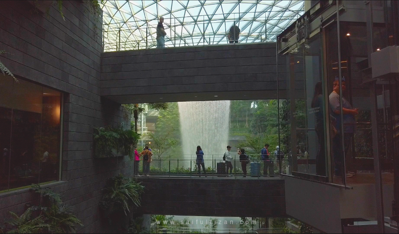 Jewel Changi Airport viewing 